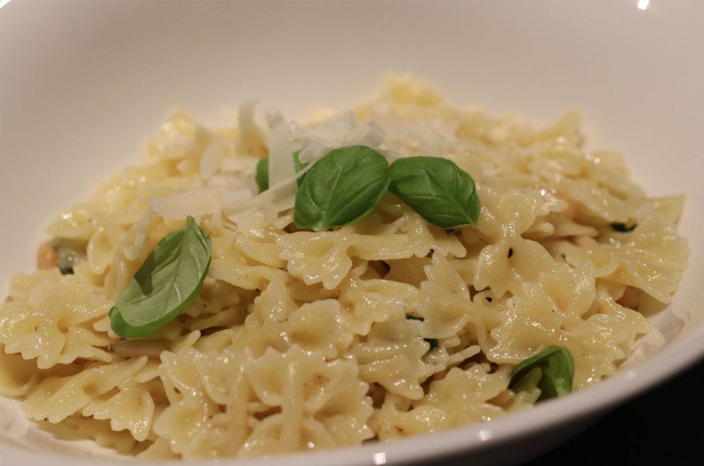 [FOOD] Basilikum-Parmesan-Fusilli